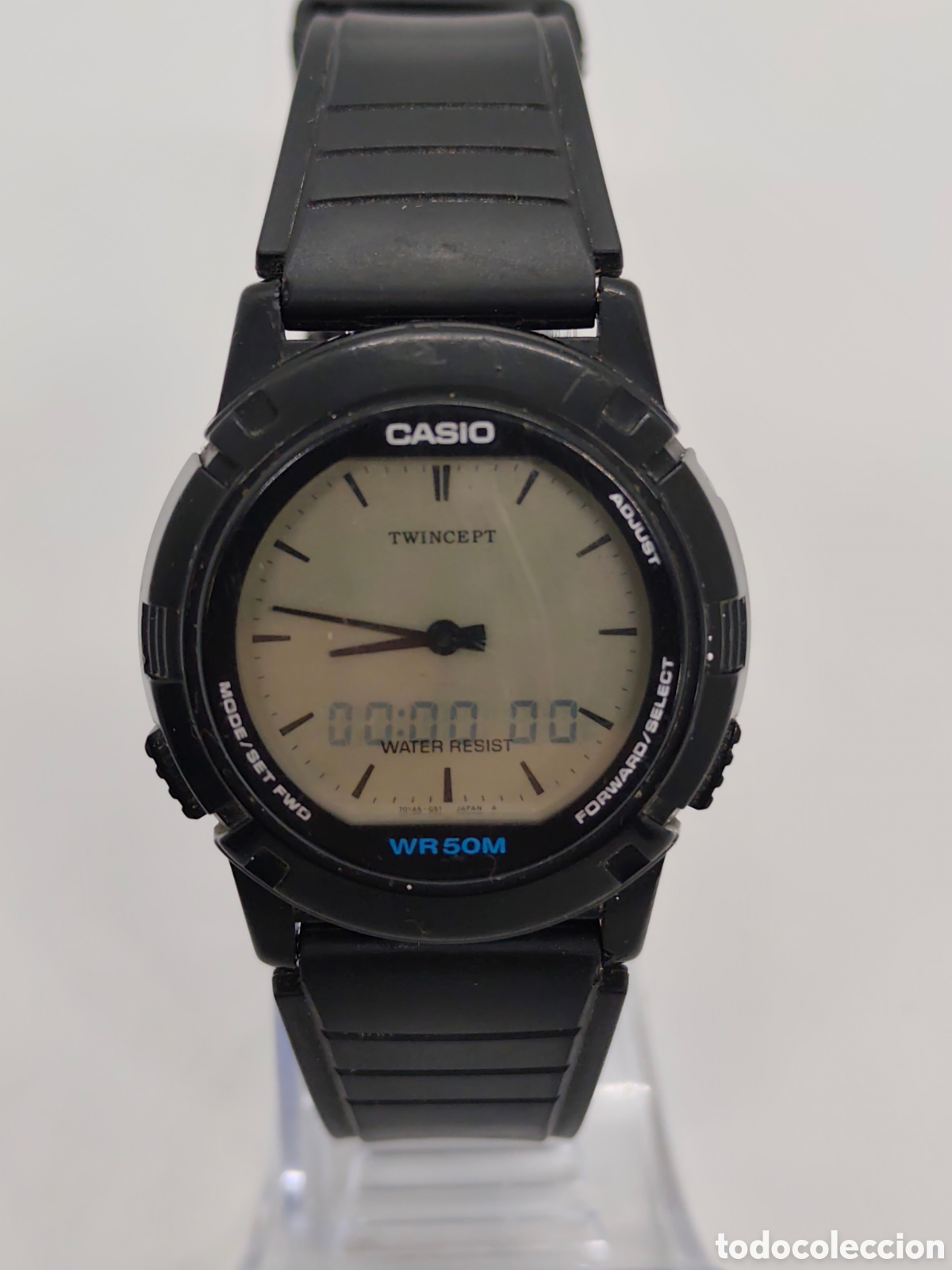Vintage: Reloj Casio Wr 50m Funciona - Foto 3