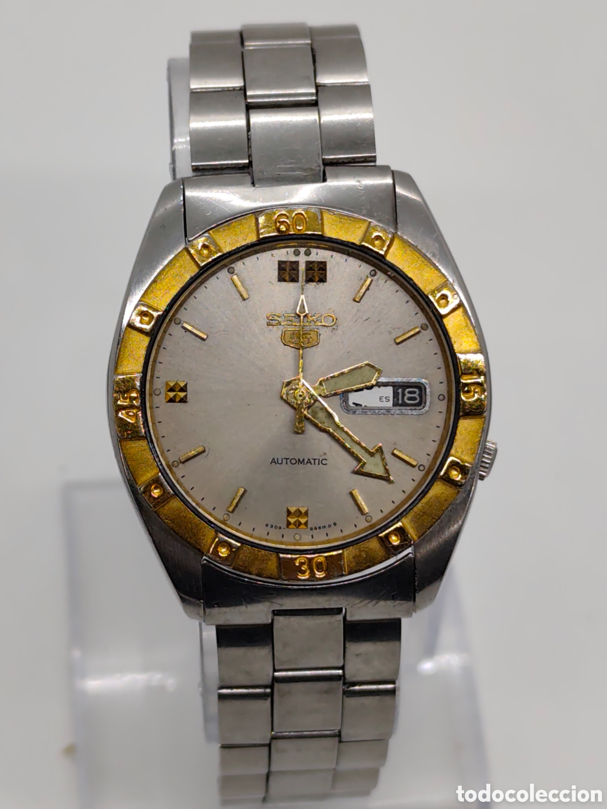 Vintage: Reloj Seiko Autom&aacute;tico funciona - Foto 2