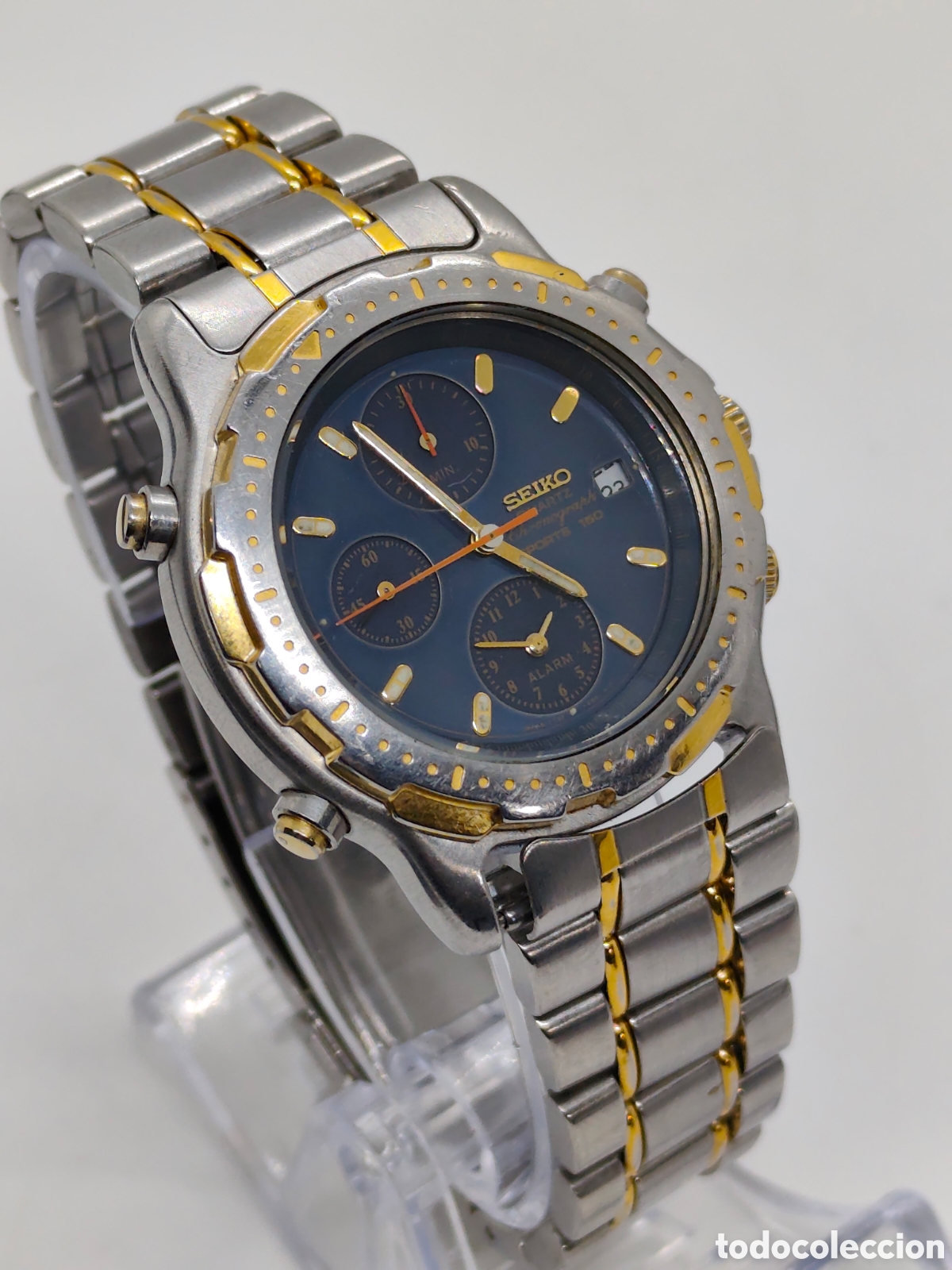 Vintage: Reloj Seiko cron&oacute;grafo funciona - Foto 2