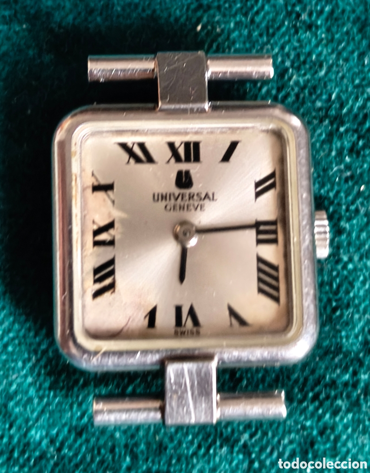 Vintage: Reloj Universal Geneve de cuerda manual. Funcionando