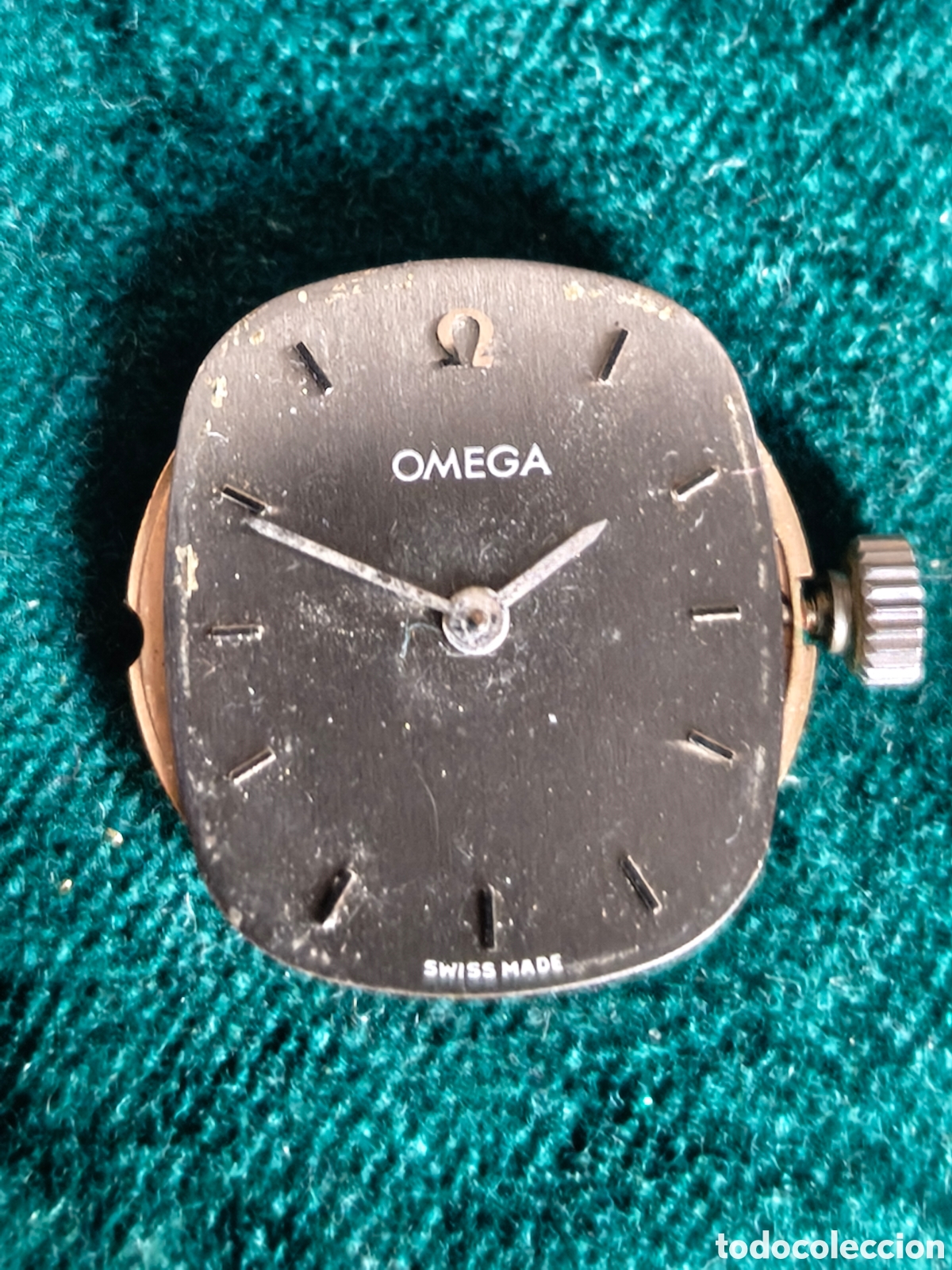 Vintage: Movimiento Omega 625 funcionando. Dial 16mm x 19mm