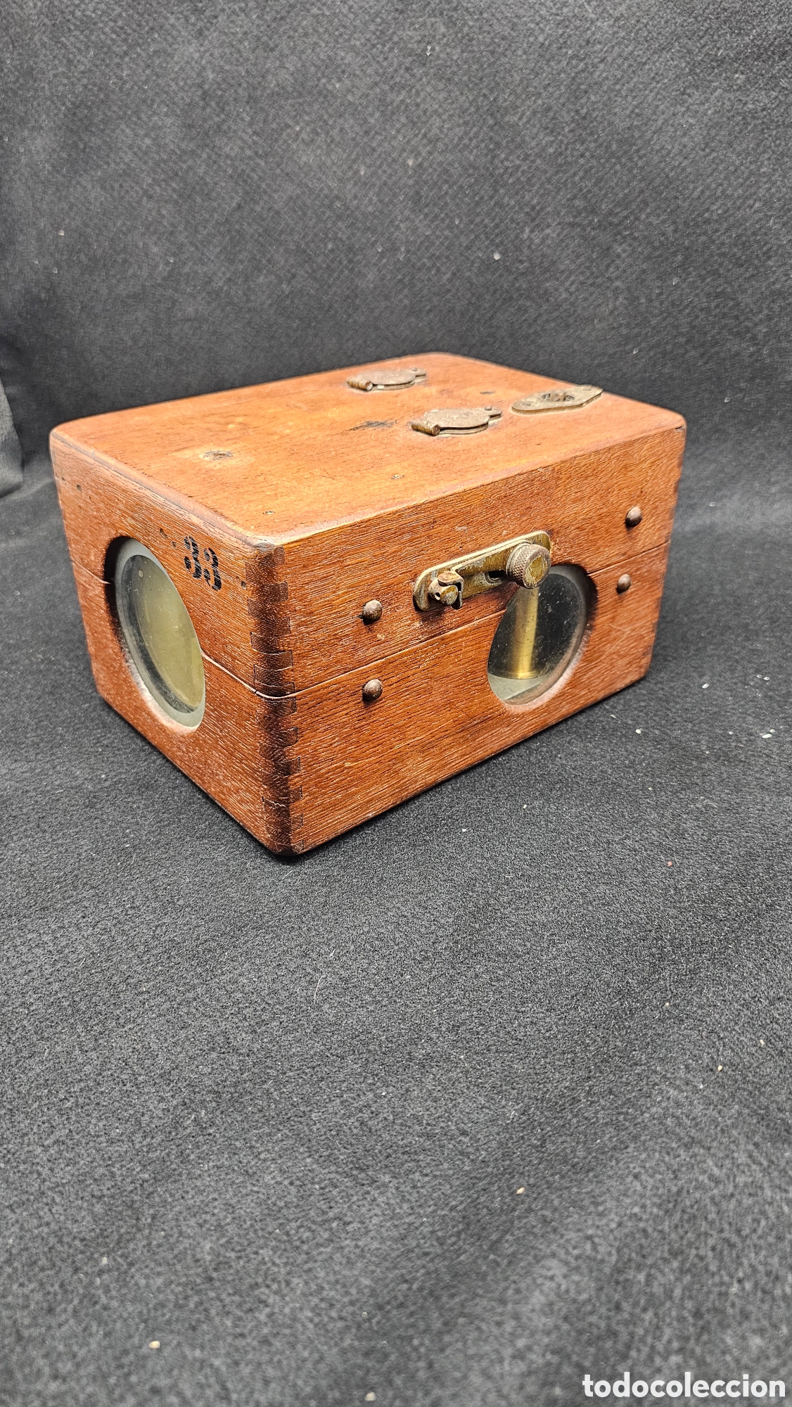 Vintage: Antiguo reloj colombofilo