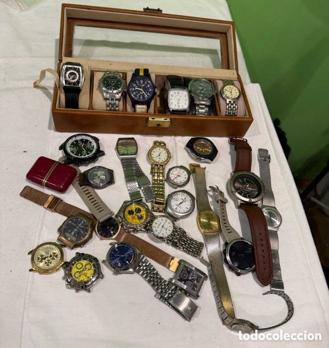 Vintage: Gran lote de relojes quartz vintage y modernos varias marcas hombre y mujer para revisar