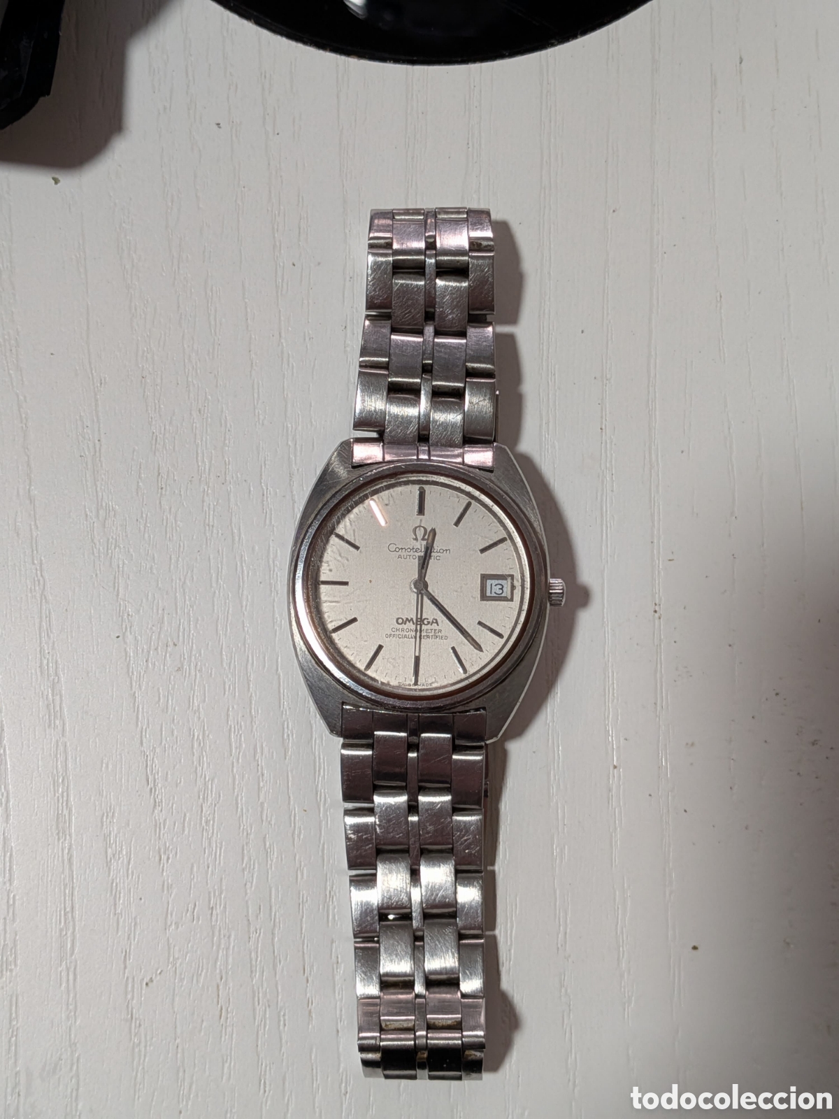 Vintage: Omega Constellation Chronometer Automatic &rdquo;C-Shape&rdquo; de acero, con Calibre 564 y brazalete original (