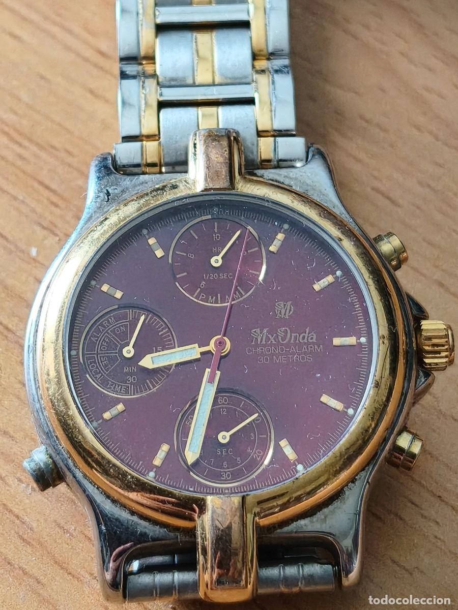 Vintage: RELOJ MX ONDA CRONO ALARMA. 30 METROS