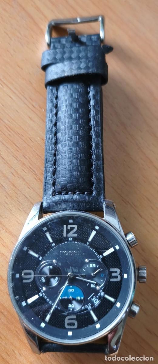 Vintage: Reloj Fosil FS4387 con correa de piel