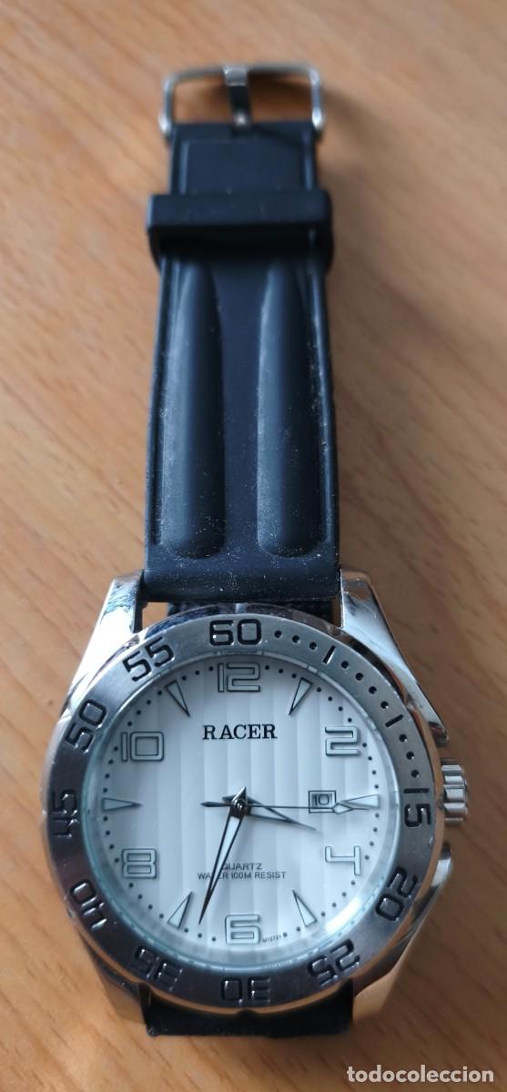 Vintage: Reloj Racer M-13721-1 con correa de goma