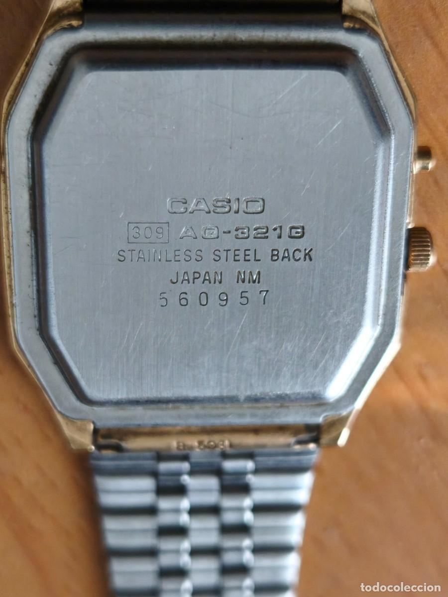 Vintage: Reloj Casio AQ 321-G - Foto 3