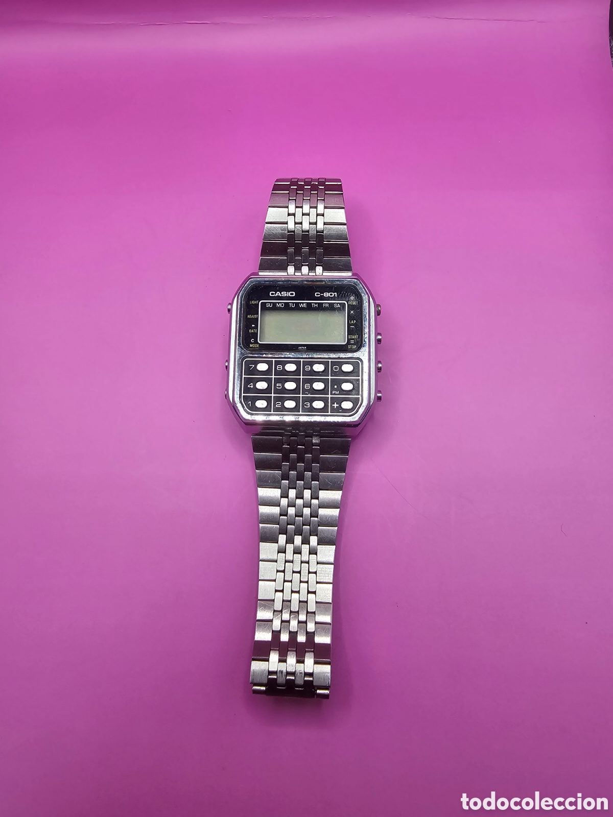 Vintage: Reloj Casio C-801 Calculadora