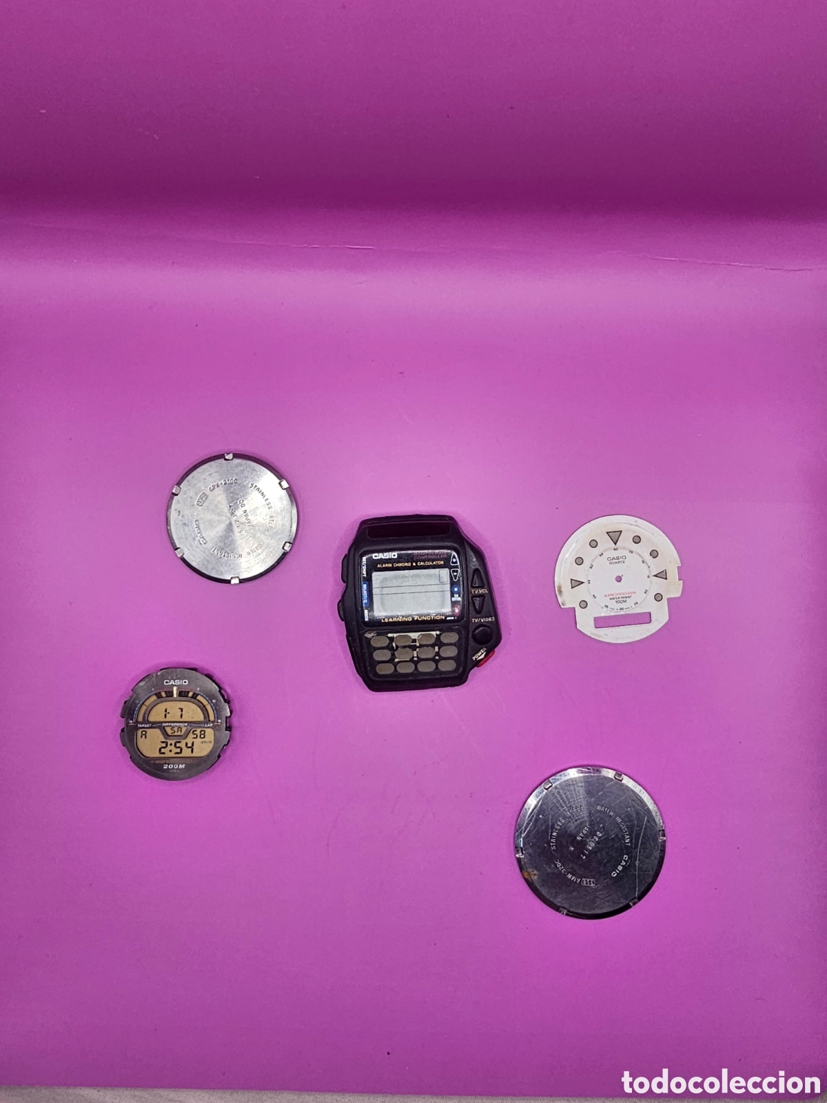Vintage: Reloj Casio Cmd 40 despiece + lo que se ve