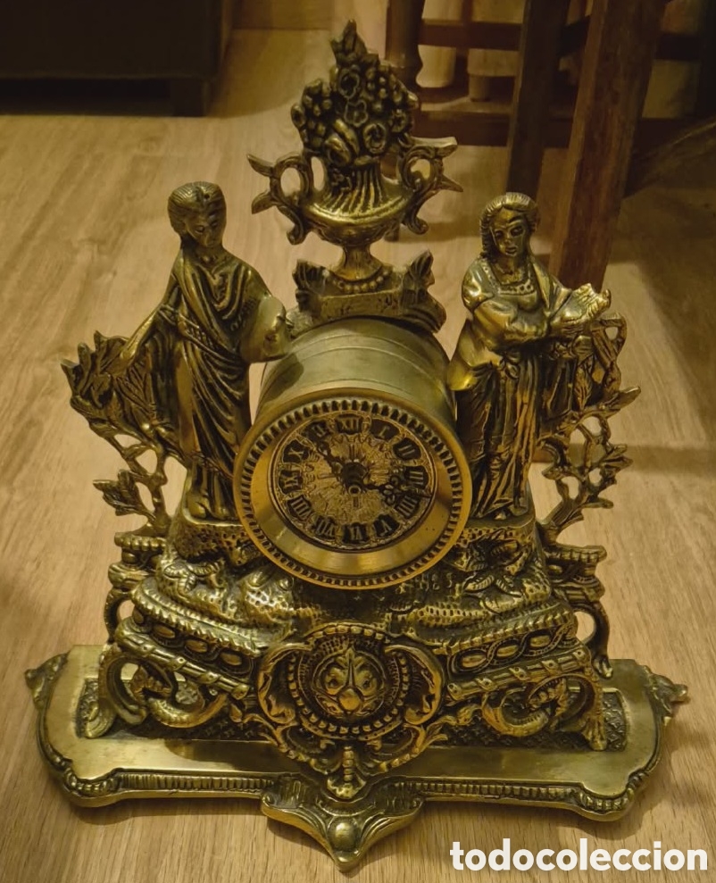 Vintage: Reloj antiguo de sobremesa - Foto 3