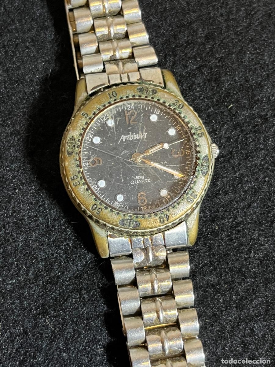 Vintage: Reloj Arabian's vintage deportivo cuarzo 50M para reparar piezas restauraci&oacute;n recambios