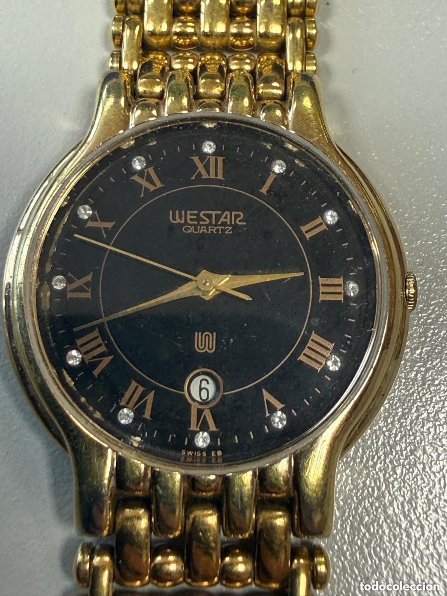 Vintage: WESTAR Quartz &ndash; Swiss Made &ndash; Dorado GOLD PLATED