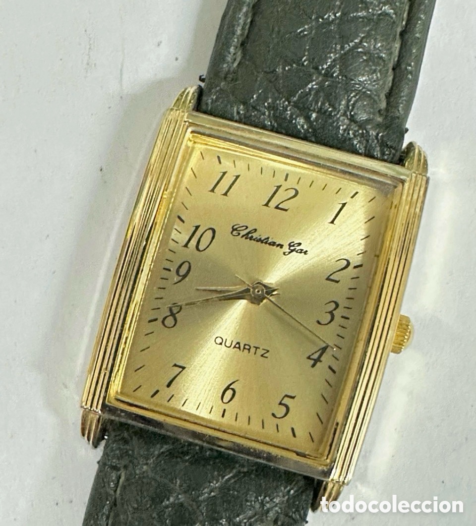 Vintage: Reloj Christian Quartz Colecci&oacute;n Vintage