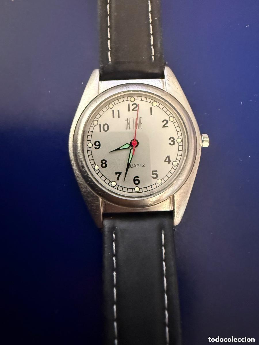 Vintage: ⌚ Reloj In Time Quartz &ndash; Con Bater&iacute;a Nueva