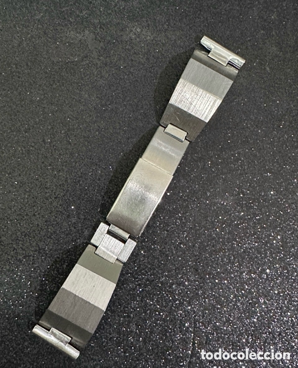 Vintage: Antiguo Brazalete D B G M 21mm 1970's Germany Stainless Steel Vintage