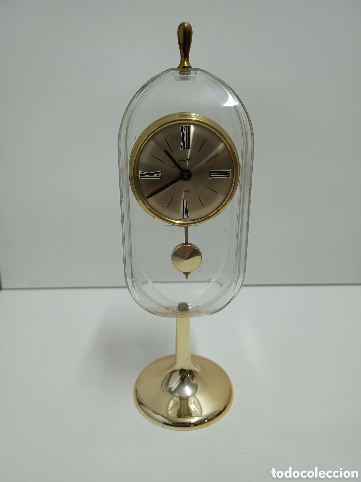Vintage: RELOJ DE SOBREMESA - SCHMID 8 DAY - WEST GERMANY - A&Ntilde;OS 60-70