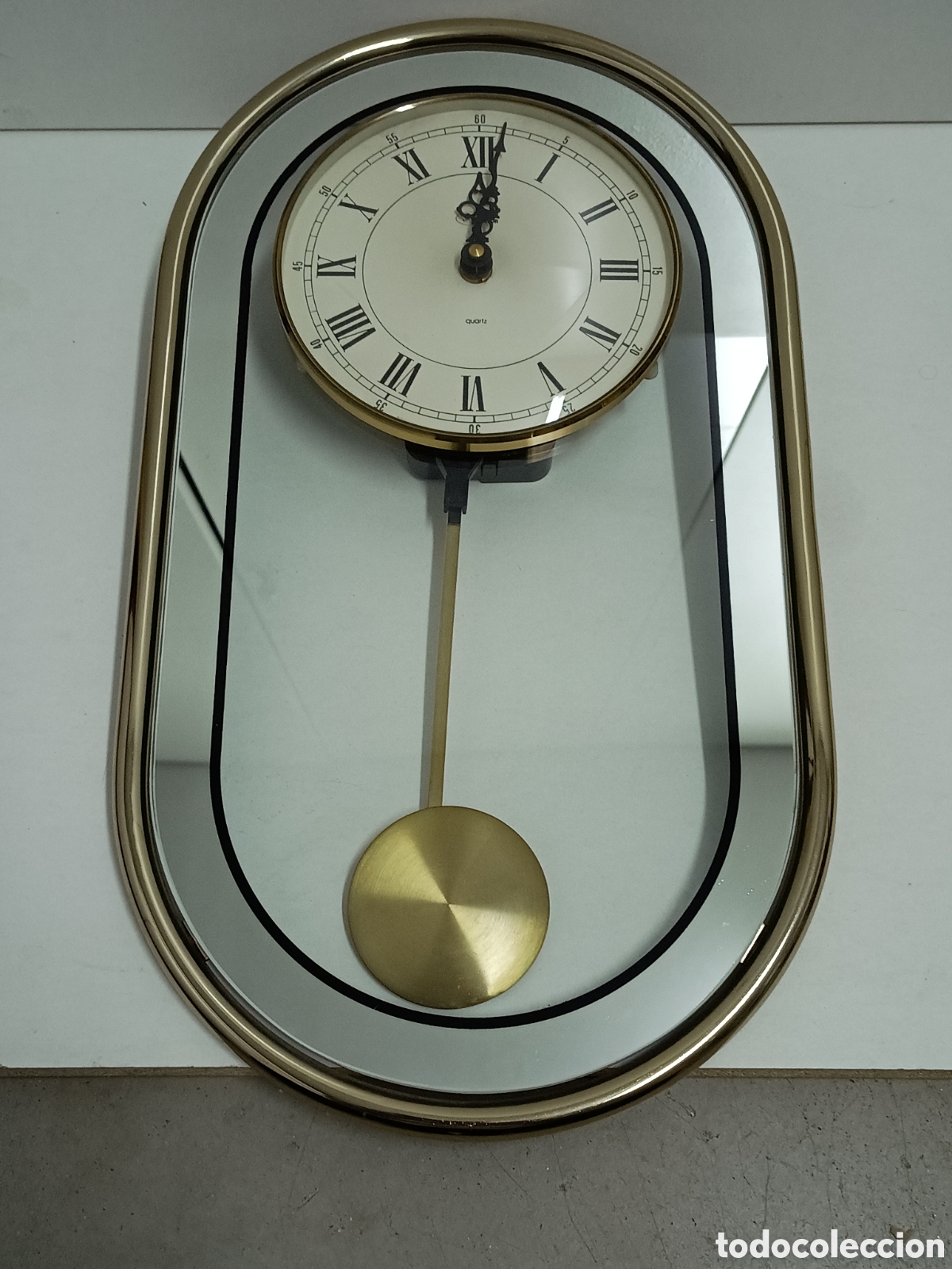 Vintage: RELOJ PENDULO DE COLGAR MAXTOR - A&Ntilde;OS 70 - 46X25CM