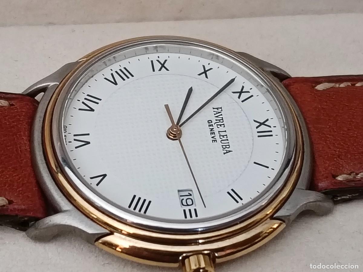 Vintage: Reloj de pulsera Favre-Leuba Geneve - Vintage A&ntilde;os 90 - Nuevo a Estrenar (NOS)