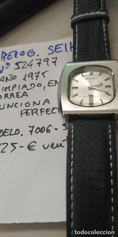 Vintage: Seiko en perfecto estado de marcha y muy buena conservacion