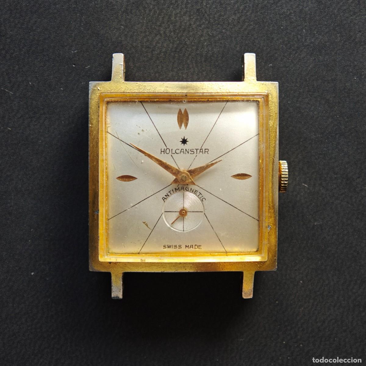 Vintage: HOLCANSTAR 29mm reloj vintage BF 34 montre orologio watch swiss
