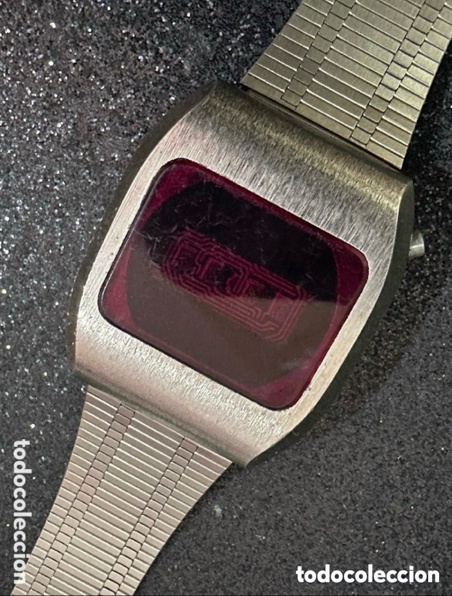 Vintage Watches: Antiguo Reloj Digital LID Rojo Quartz Vintage