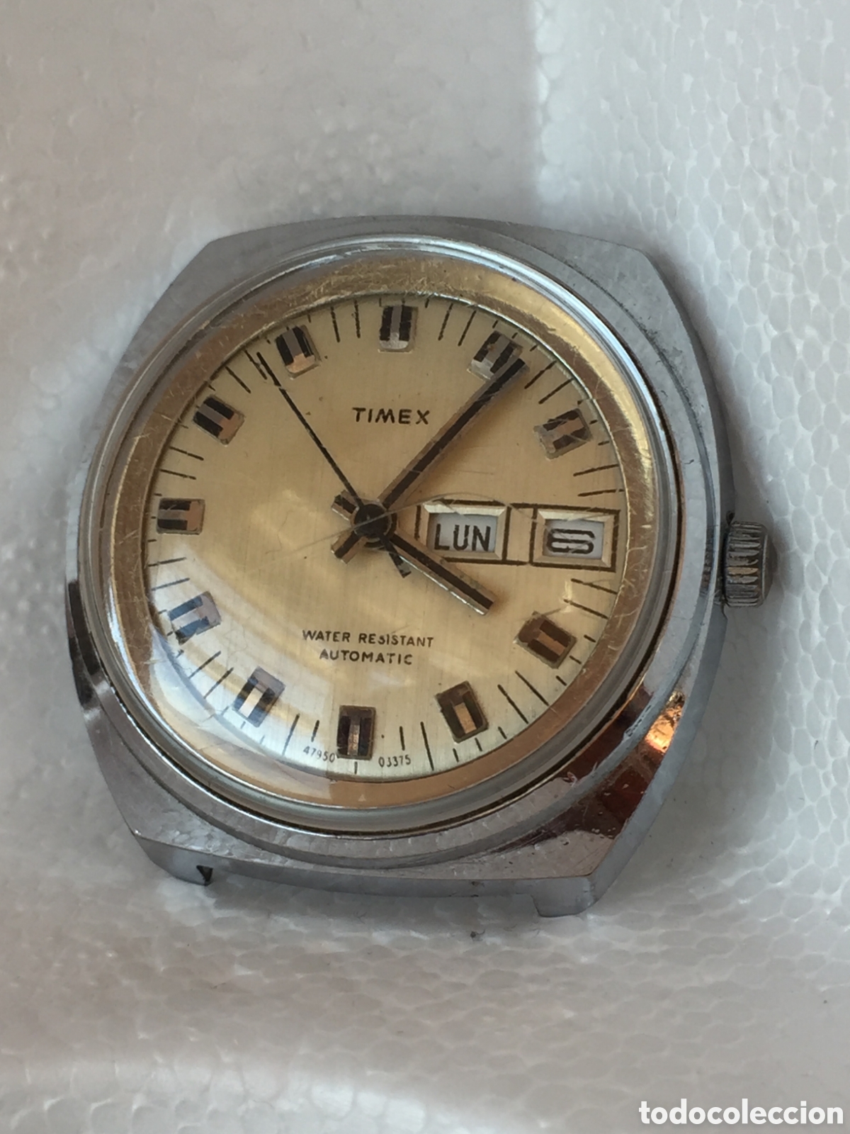 Vintage: Reloj Vintage TIMEX Automatic Day-Date (Para Piezas o Reparar)