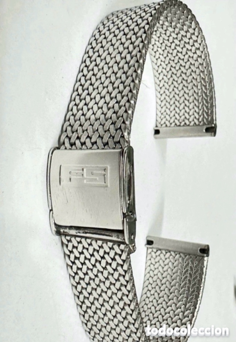 Vintage Watches: Antiguo Brazalete FS 18mm U.S.A Acero Inoxidable vintage