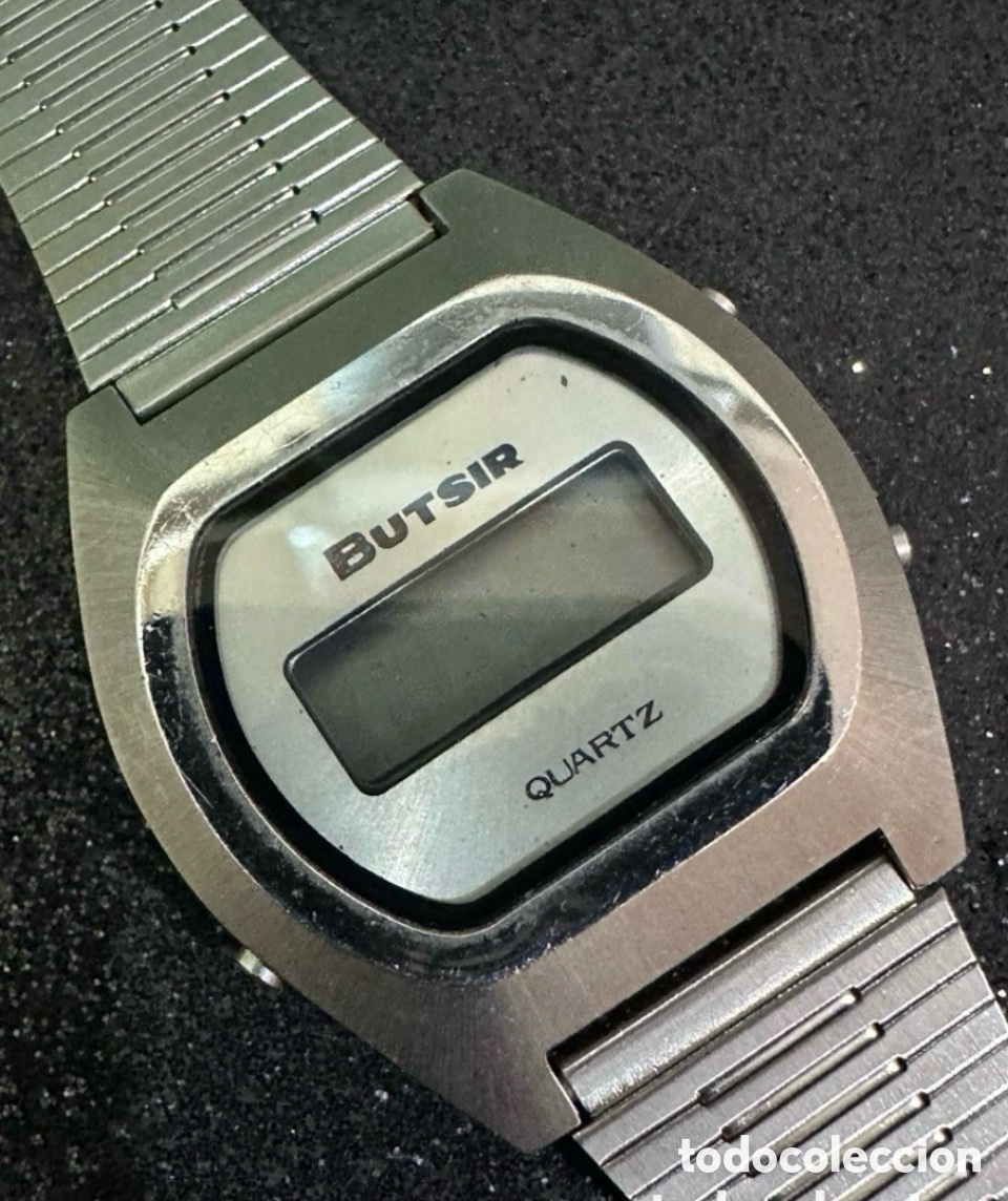 Vintage Watches: Antiguo Reloj Digital BUTSIR Quartz Swiss Vintage