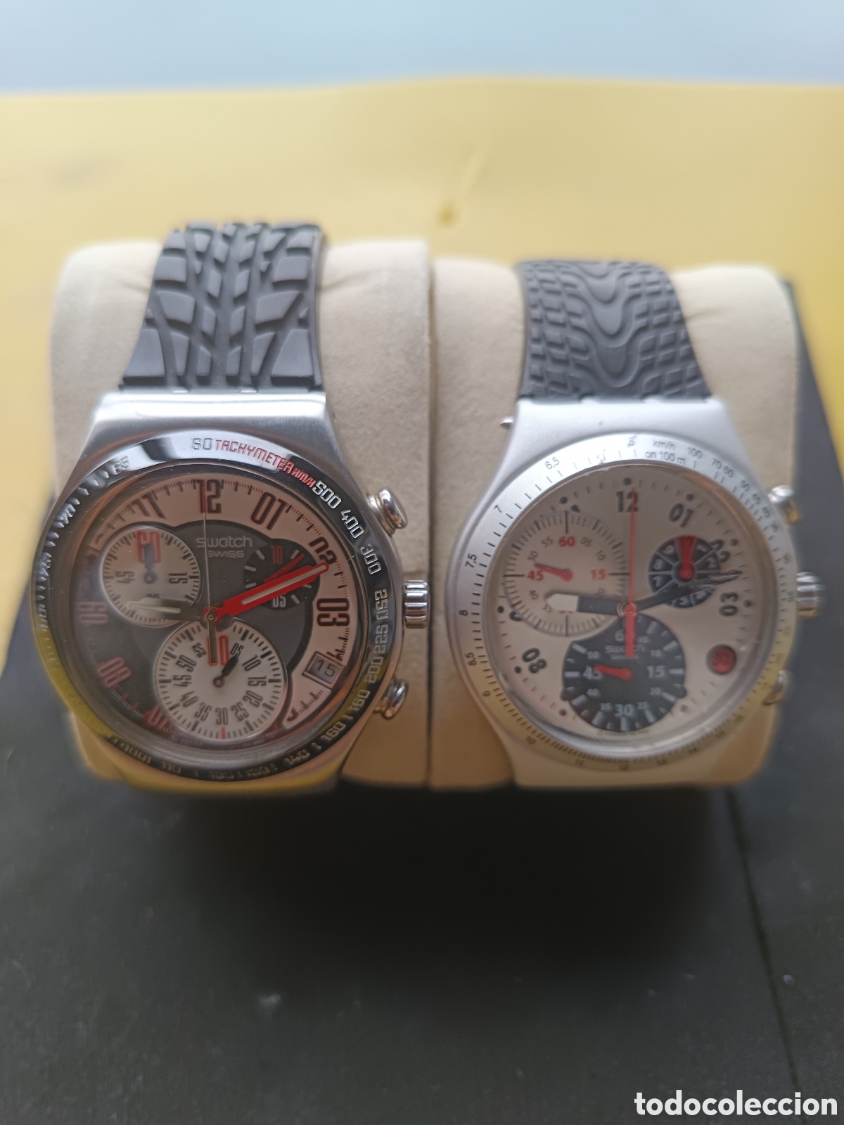 Vintage Watches: Swatch Battlenigth & Tyre Track