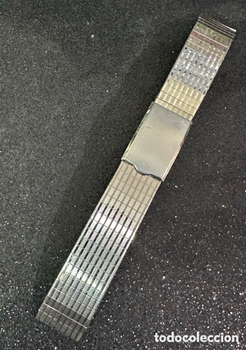 Vintage Uhren: Antiguo Brazalete Pulsera STL para Reloj 17mm STAINLESS STEEL Vintage