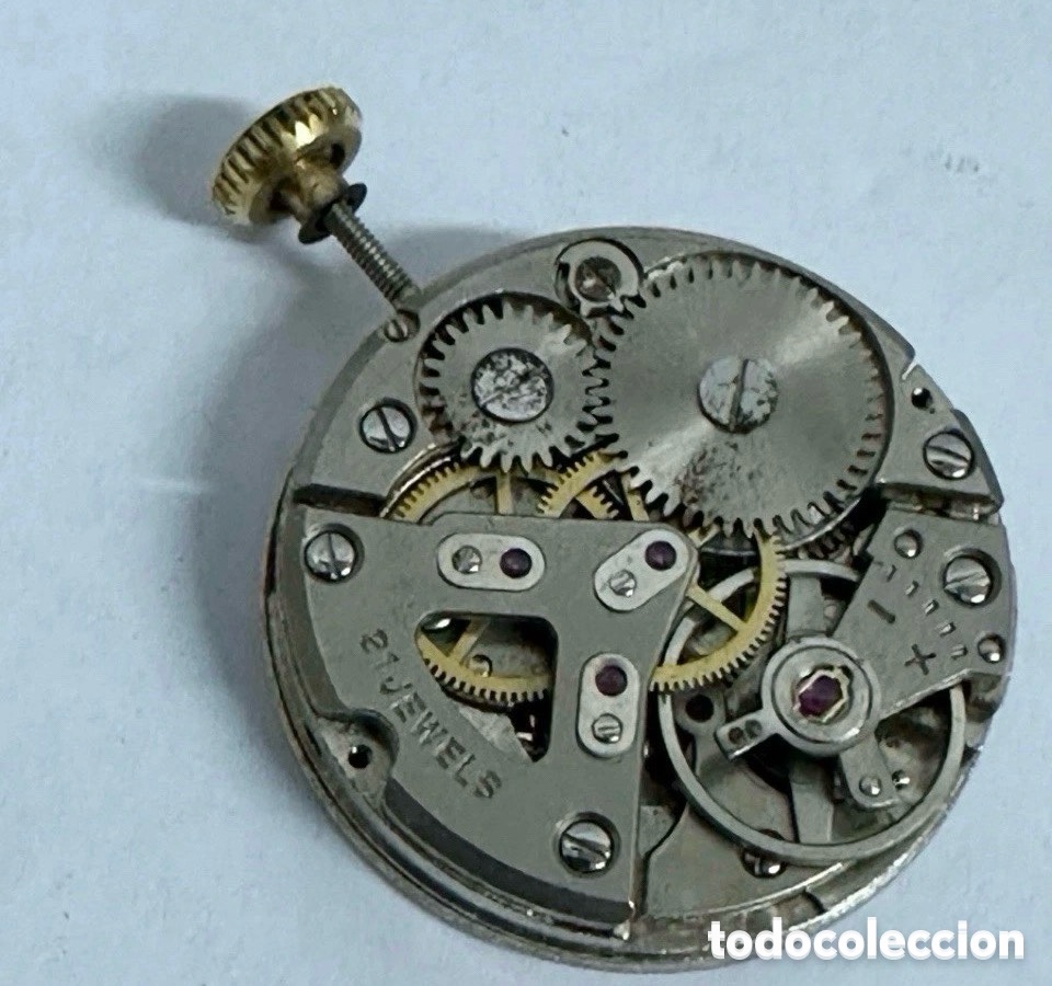 Vintage Uhren: Movimiento BRUCHSICHER 21 Jewels Date Swiss Vintage