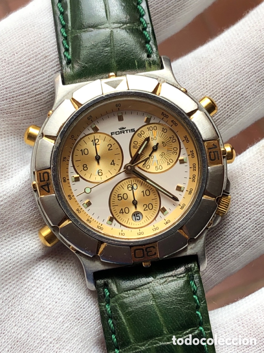 Vintage: Reloj fortis cron&oacute;grafo - Foto 3