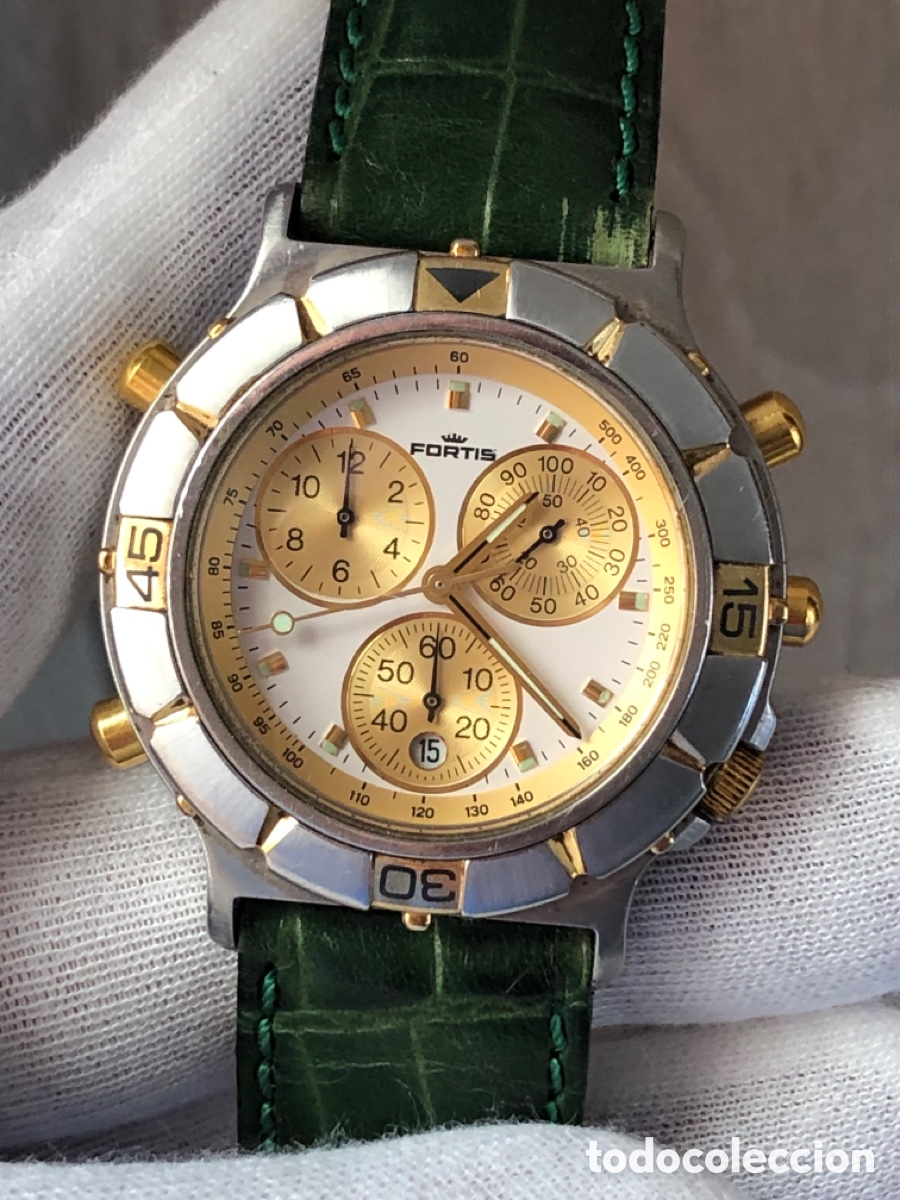 Vintage: Reloj fortis cron&oacute;grafo - Foto 1