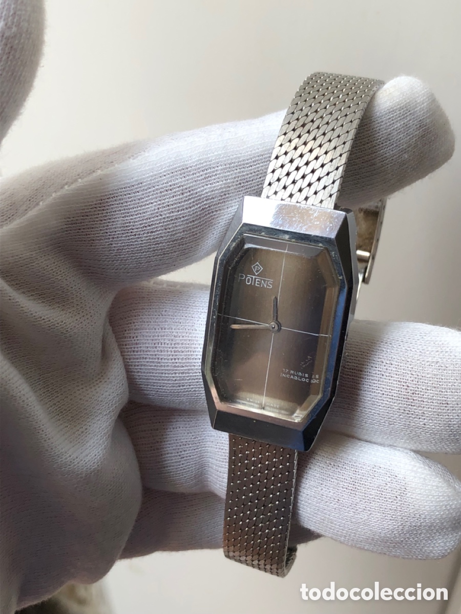 Vintage: Reloj potens de cuerda - Foto 7