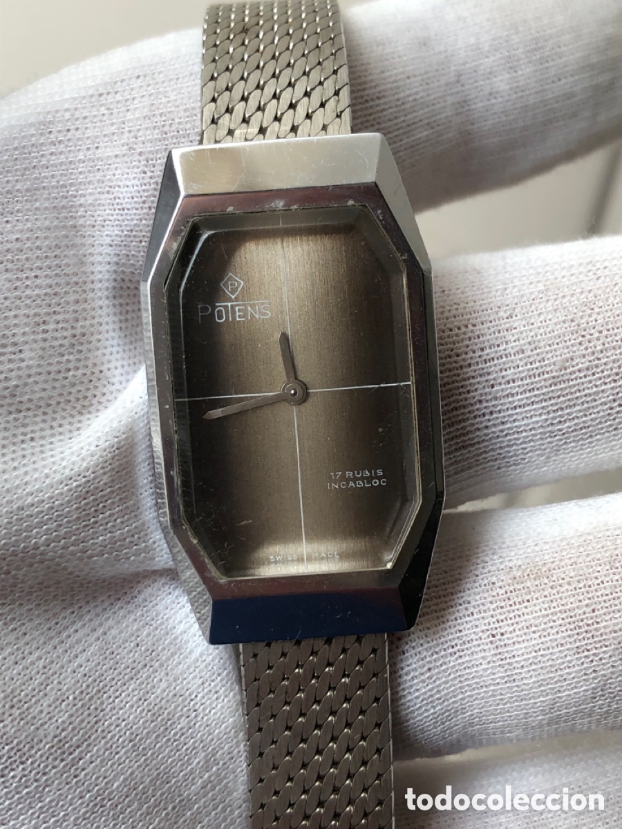Vintage: Reloj potens de cuerda