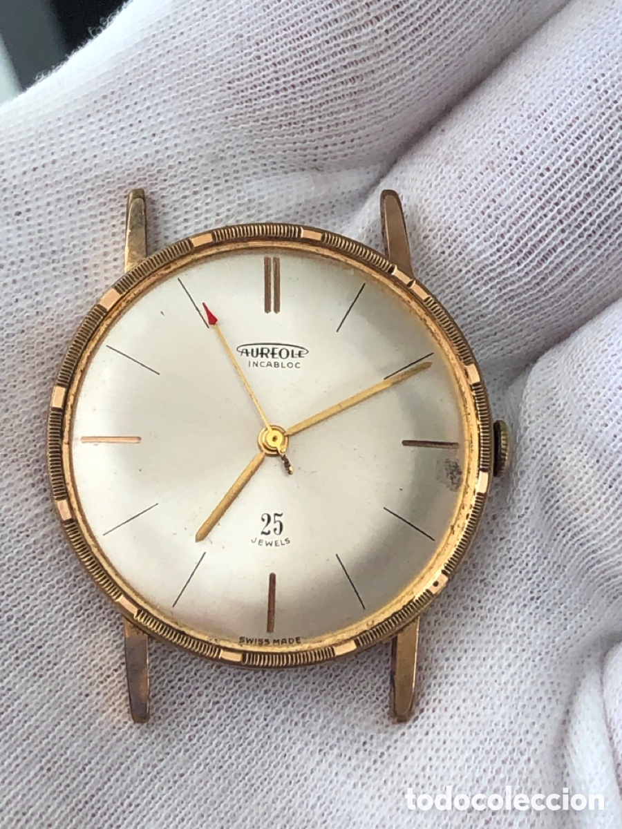 Vintage: Reloj aureole 25 jewel
