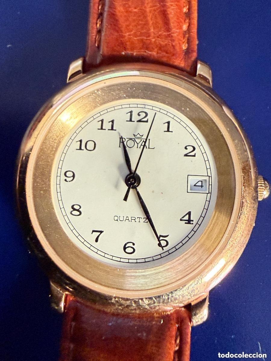 Vintage: Reloj Royal cl&aacute;sico 35mm &ndash; Dorado &ndash; Bater&iacute;a nueva &ndash; Funciona perfecto