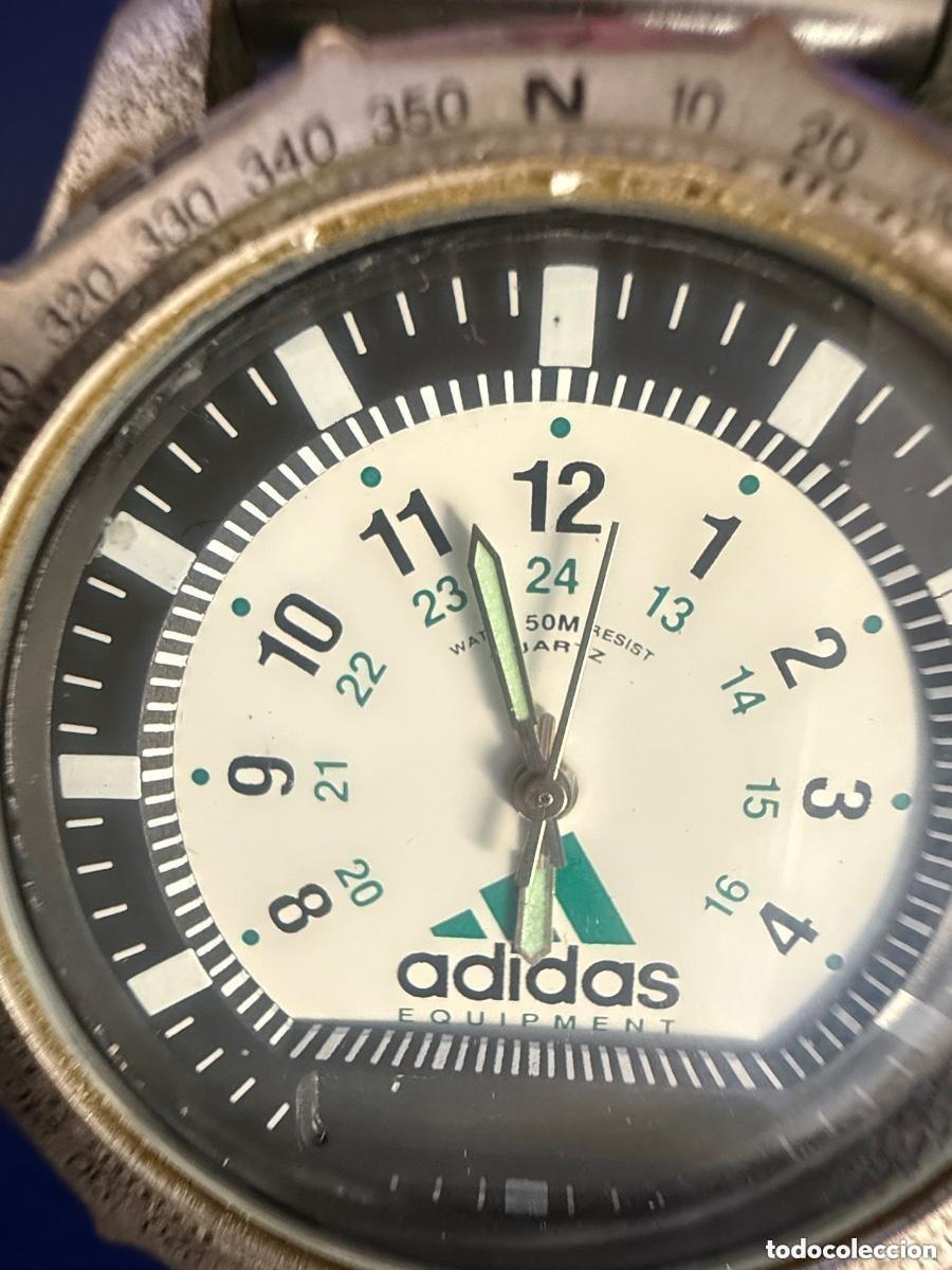 Vintage: Adidas Equipment 42 mm original &ndash; Vintage 90s &ndash; 50M &ndash; Bater&iacute;a nueva &ndash; Funciona perfecto