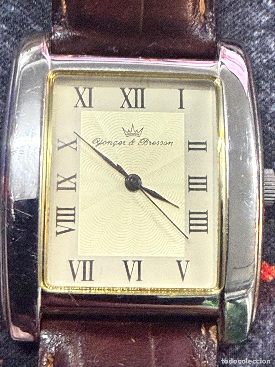 Vintage: ⌚ ELEGANCIA CL&Aacute;SICA FRANCESA &ndash; YONGER & BRESSON &ndash; ESTILO CARTIER &ndash; BATER&Iacute;A NUEVA