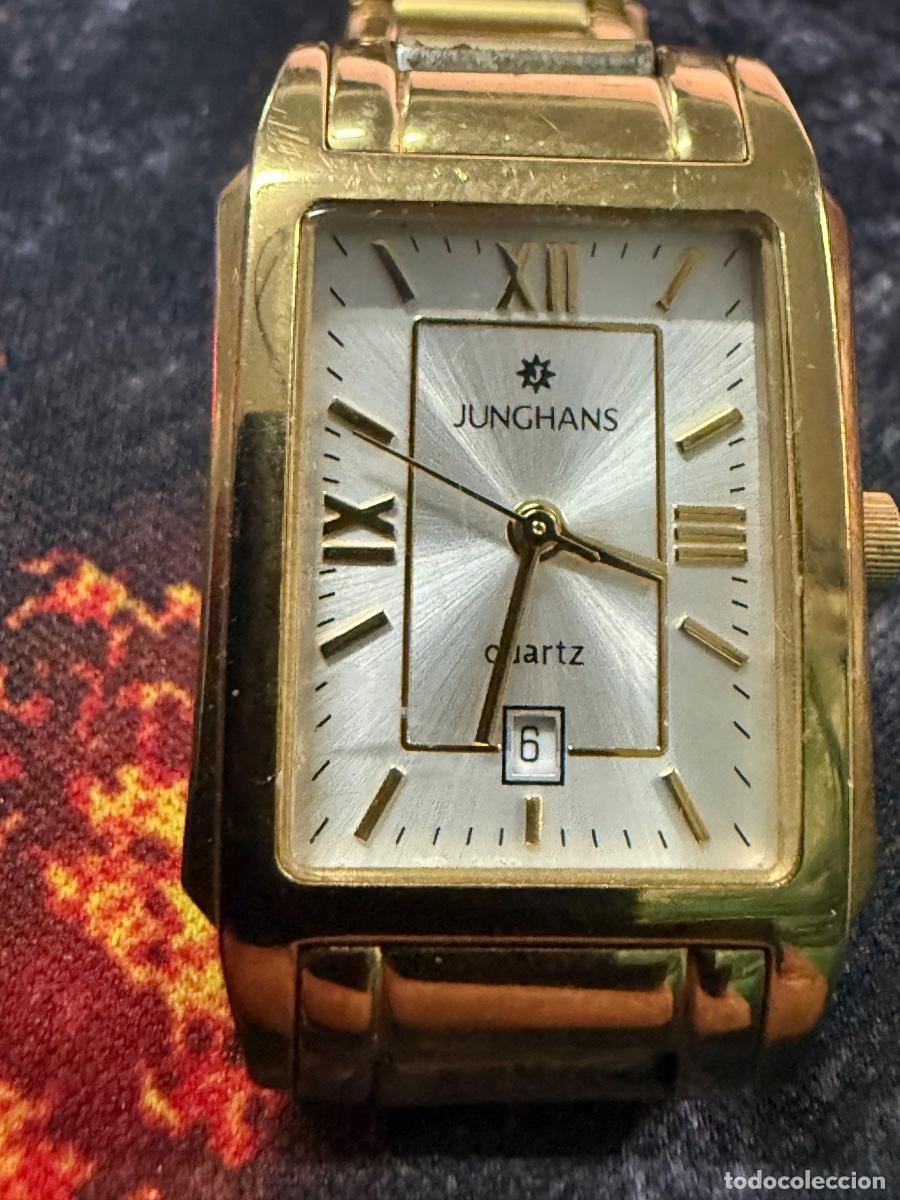 Vintage: ⌚ JUNGHANS VINTAGE DORADO &ndash; ELEGANCIA ALEMANA ATEMPORAL