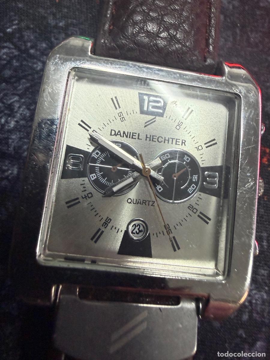 Vintage: ⌚ DANIEL HECHTER ATLAS FOR MEN &ndash; RELOJ ELEGANTE DISE&Ntilde;O RECTANGULAR