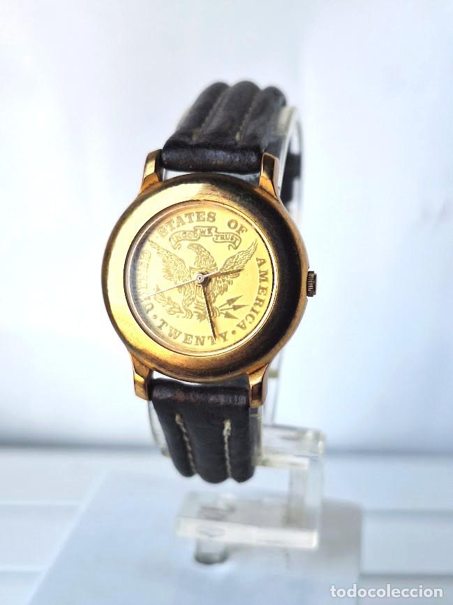Vintage: Reloj Vintage Mujer Moneda USA A&ntilde;os 90