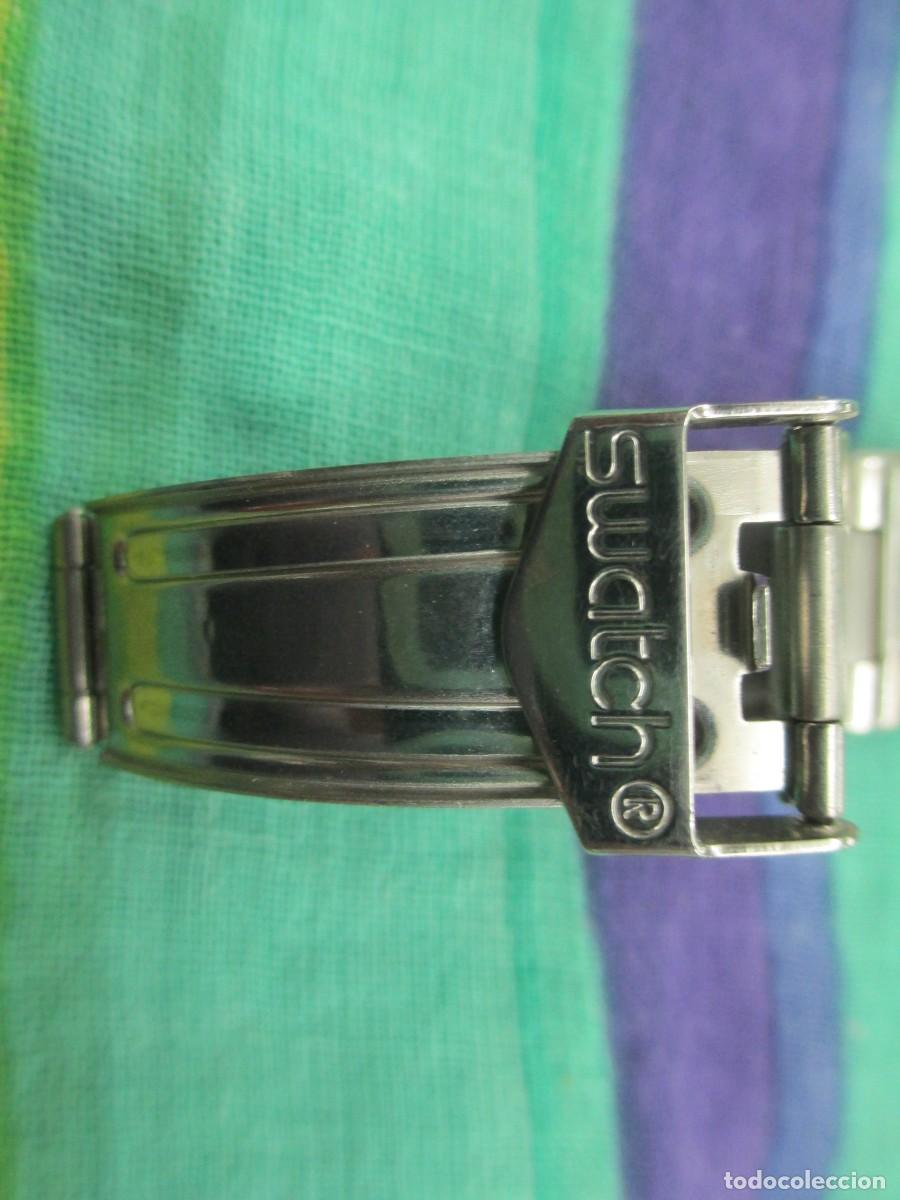 Vintage: Reloj de pulsera de cuarzo de la marca Swatch - Foto 4