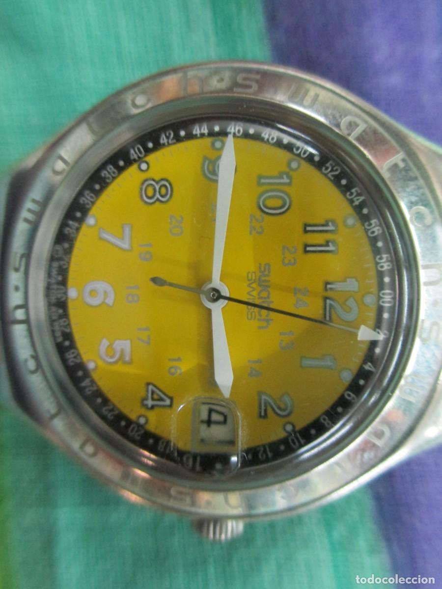Vintage: Reloj de pulsera de cuarzo de la marca Swatch - Foto 5