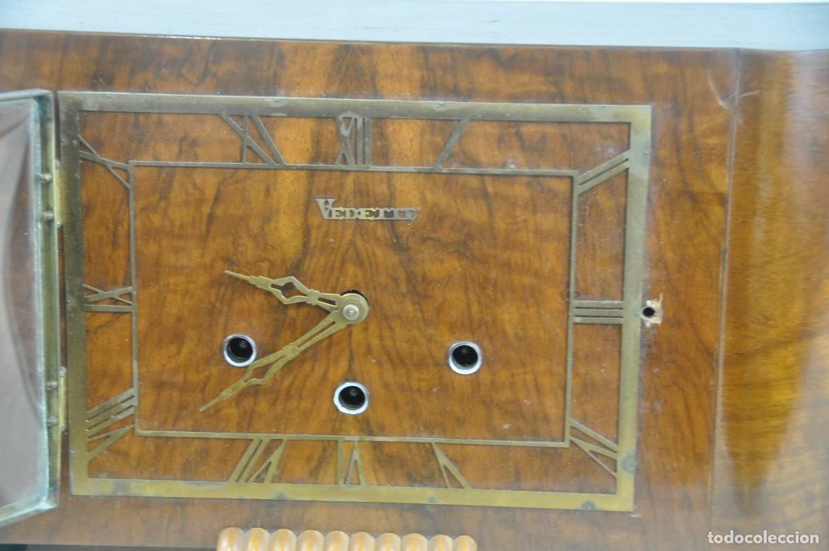 Vintage: Reloj de mesa art deco Vedette - Foto 6