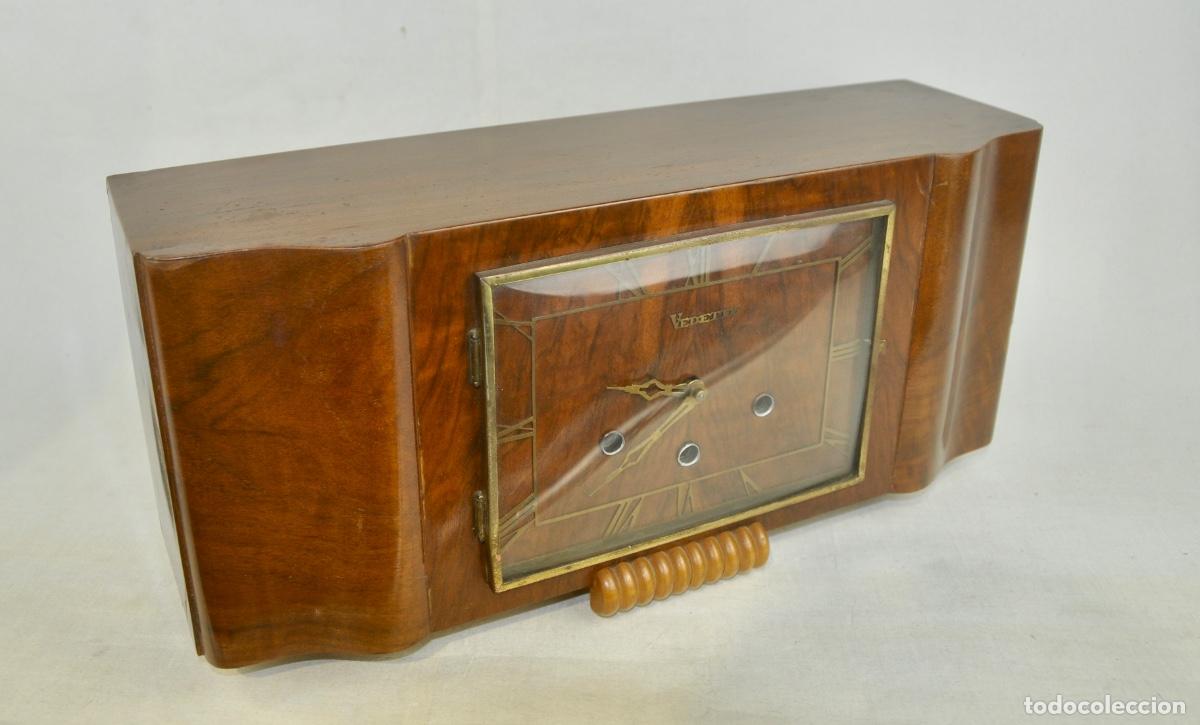 Vintage: Reloj de mesa art deco Vedette - Foto 7
