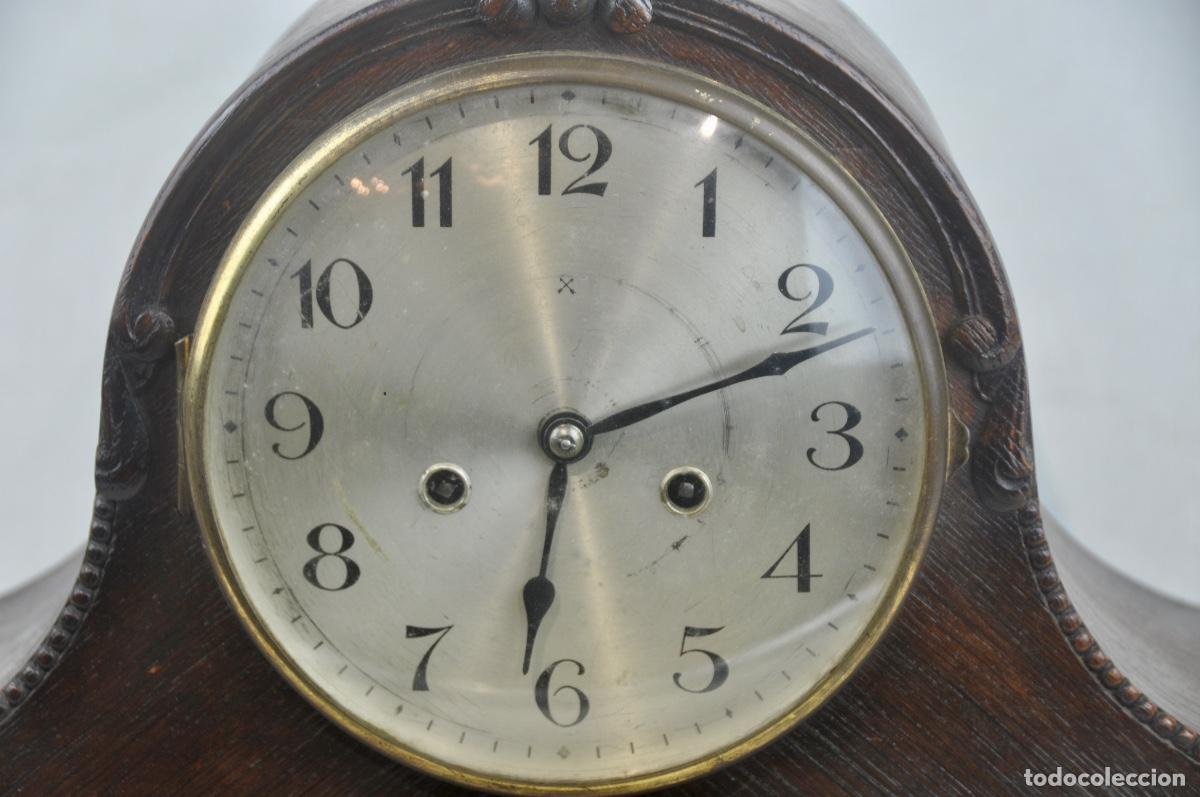 Vintage: Reloj sobremesa en madera - Foto 2
