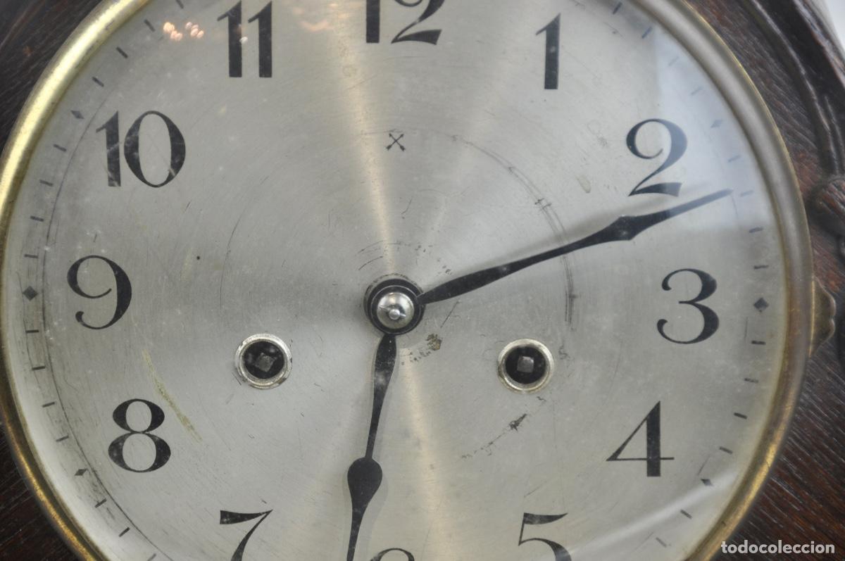 Vintage: Reloj sobremesa en madera - Foto 3