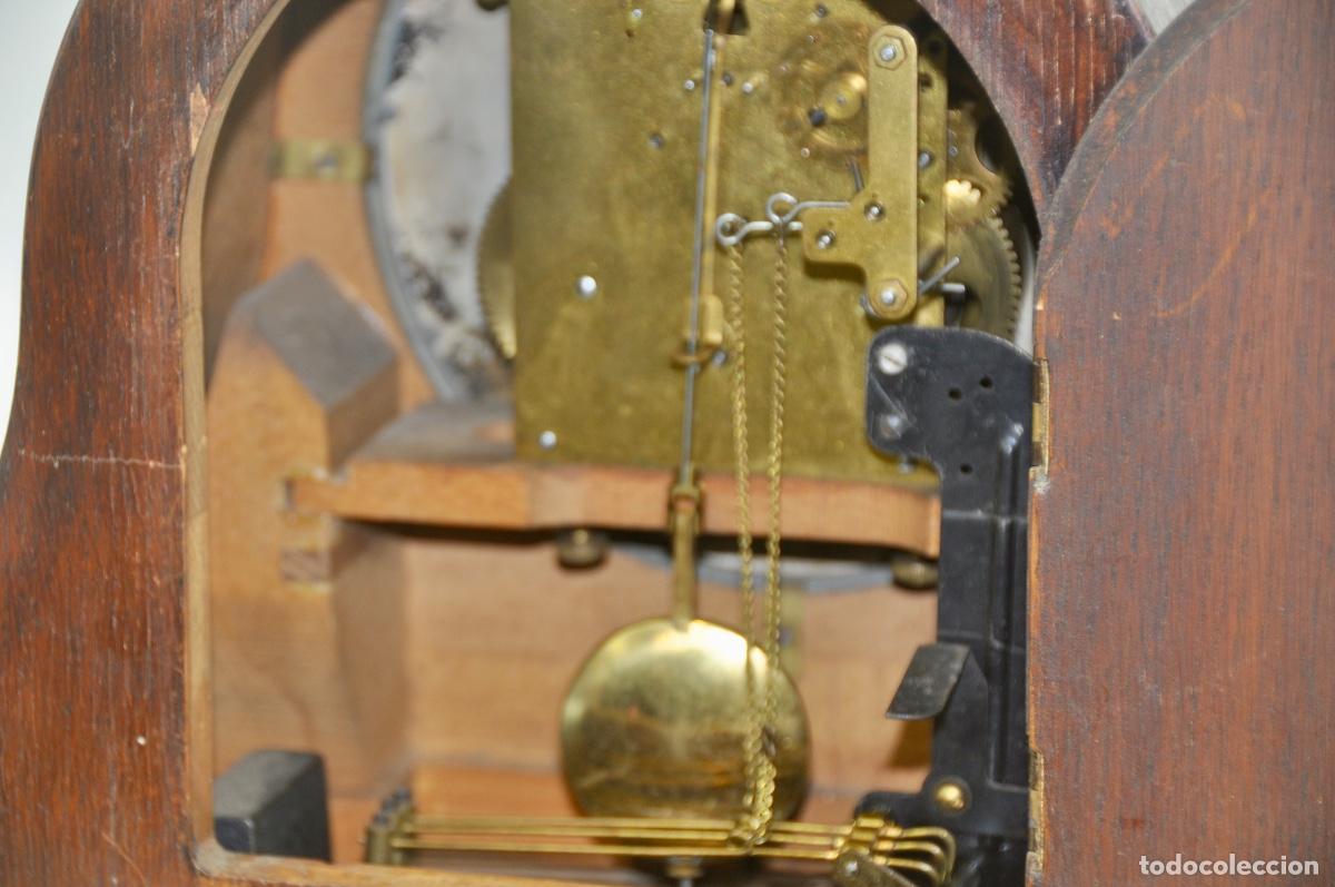 Vintage: Reloj sobremesa en madera - Foto 8
